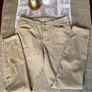 Loft corduroy skinny pant size 6